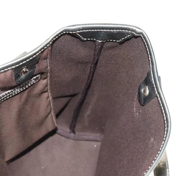 GUCCI GG Supreme Tote Bag PVC Leather Beige Silver 189897 Auth yk19708V - Picture 12 of 16